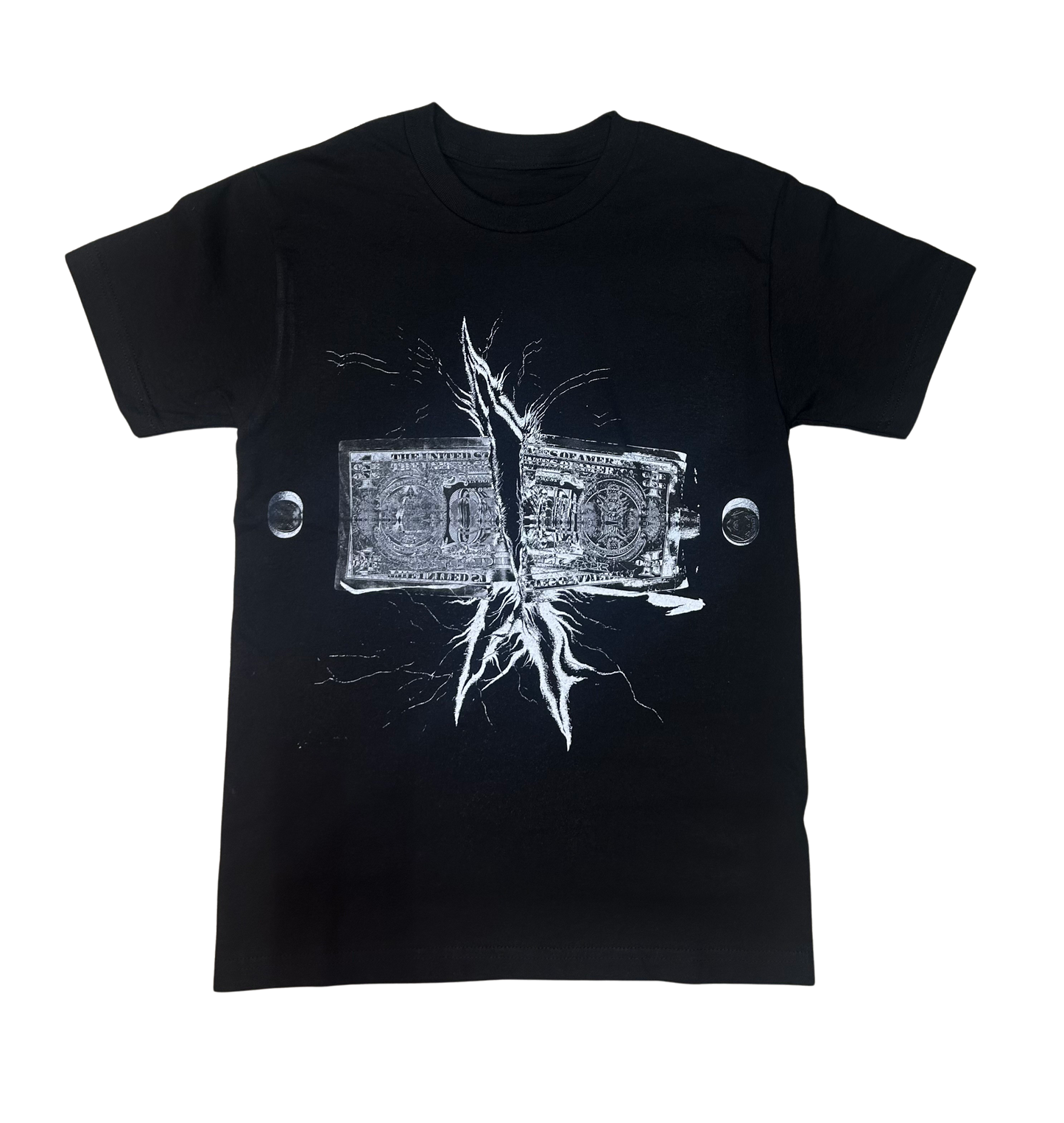 MONEY IS MEANINGLESS TEE (black)