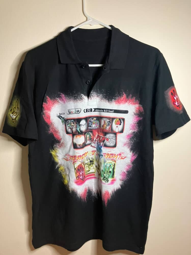 CHOOSE YOUR FIGHTER/NOSTALGIA POLO TEE