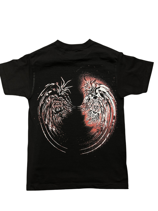 SHATTERED "U" T-SHIRT (red)