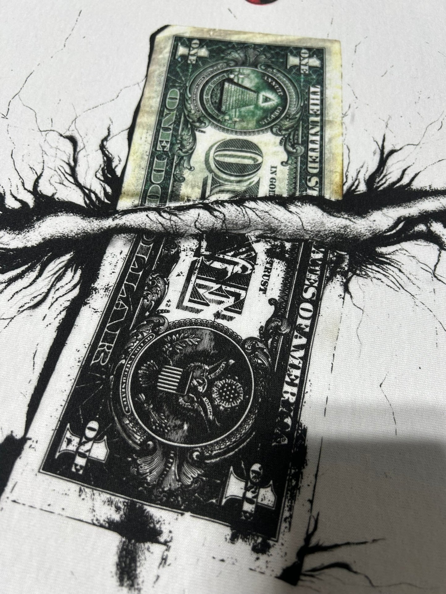 MONEY IS MEANINGLESS TEE SHIRT