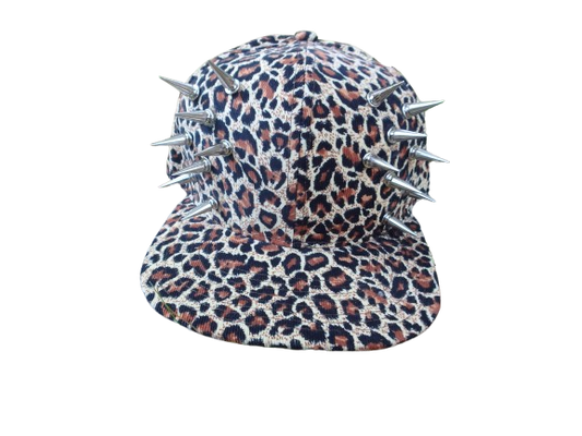 SPIKED CHEETAH SNAPBACK