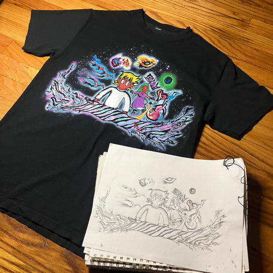 HAND DRAWN LIL UZI TEE