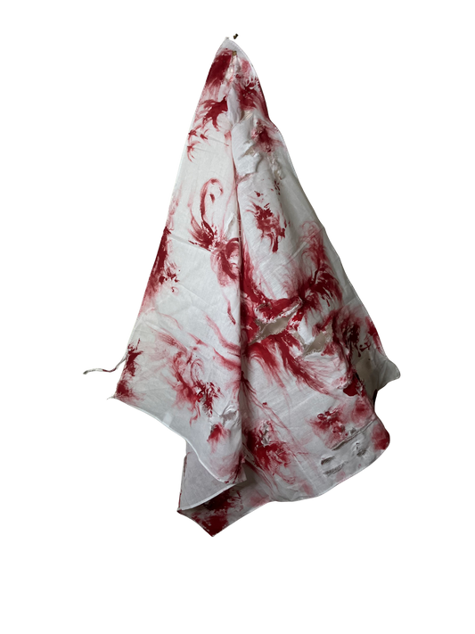 BLOODY RIPPED HOME MADE BANDANA