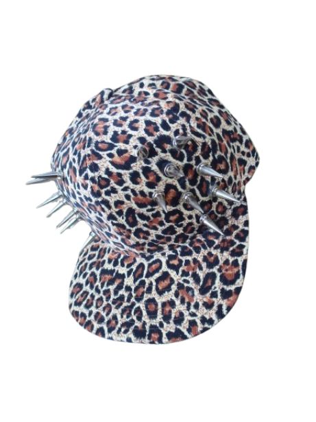 SPIKED CHEETAH SNAPBACK