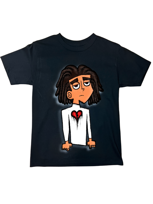 HAND DRAWN DREADHEAD DANNY PHANTOM TEE