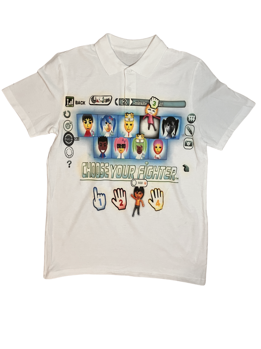 CHOOSE YOUR FIGHTER/Mii POLO TEE